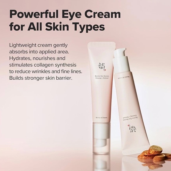 Beauty of Joseon Revive Eye Serum Ginseng+Retinol Set 2 pack New Open Box - Picture 5 of 15